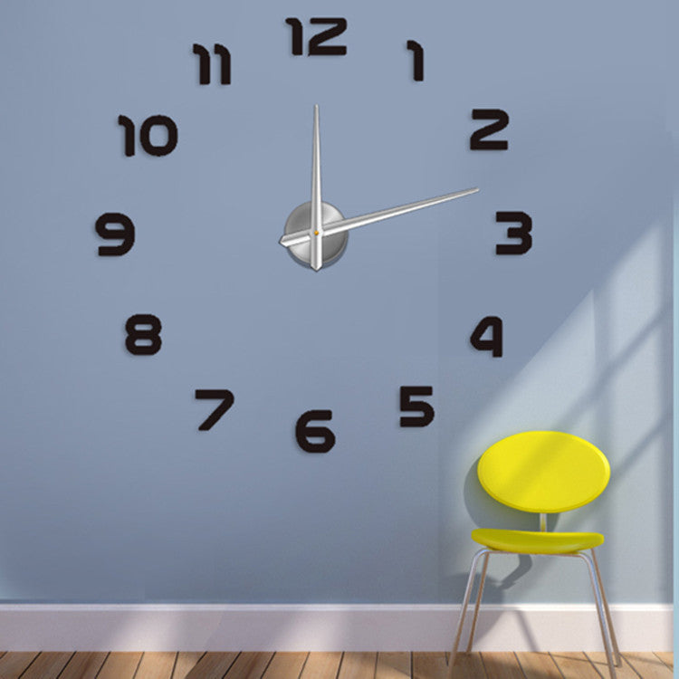 Horloge murale DIY en acrylique super pour salon