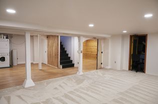 Finished basement