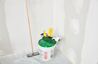 drywall and tools